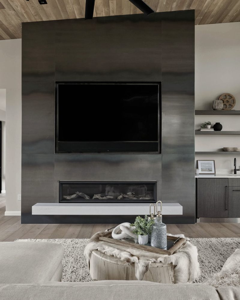 Chalk Hill project — living room