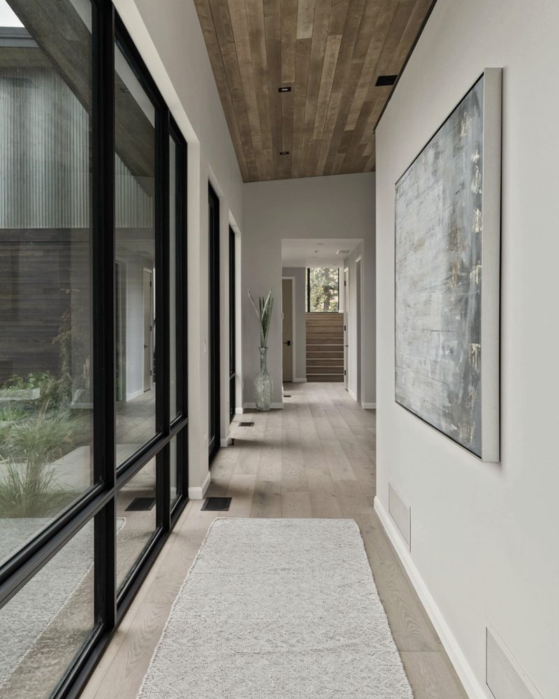 Chalk Hill project — entry and hall
