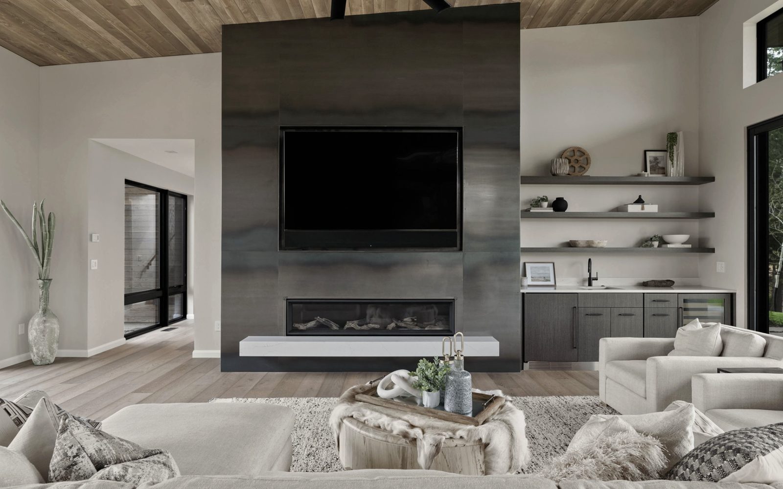 Staged listing